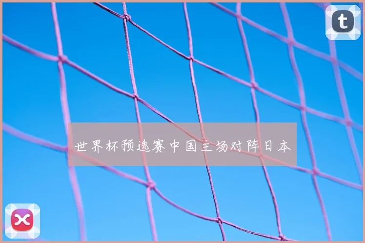 世界杯预选赛中国主场对阵日本
